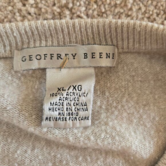 Geoffrey Beene Mens Sweater Size XL - Picture 2 of 3